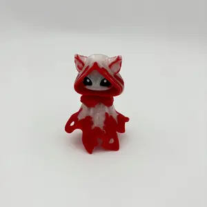 Ghost Cat - 3D Printed Articulated Floating Cat Fidget Toy & Desk Pet