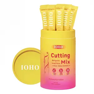 IOHO Cutting Drink Mix –| Strawberry Açaí Flavor – 30 Servings