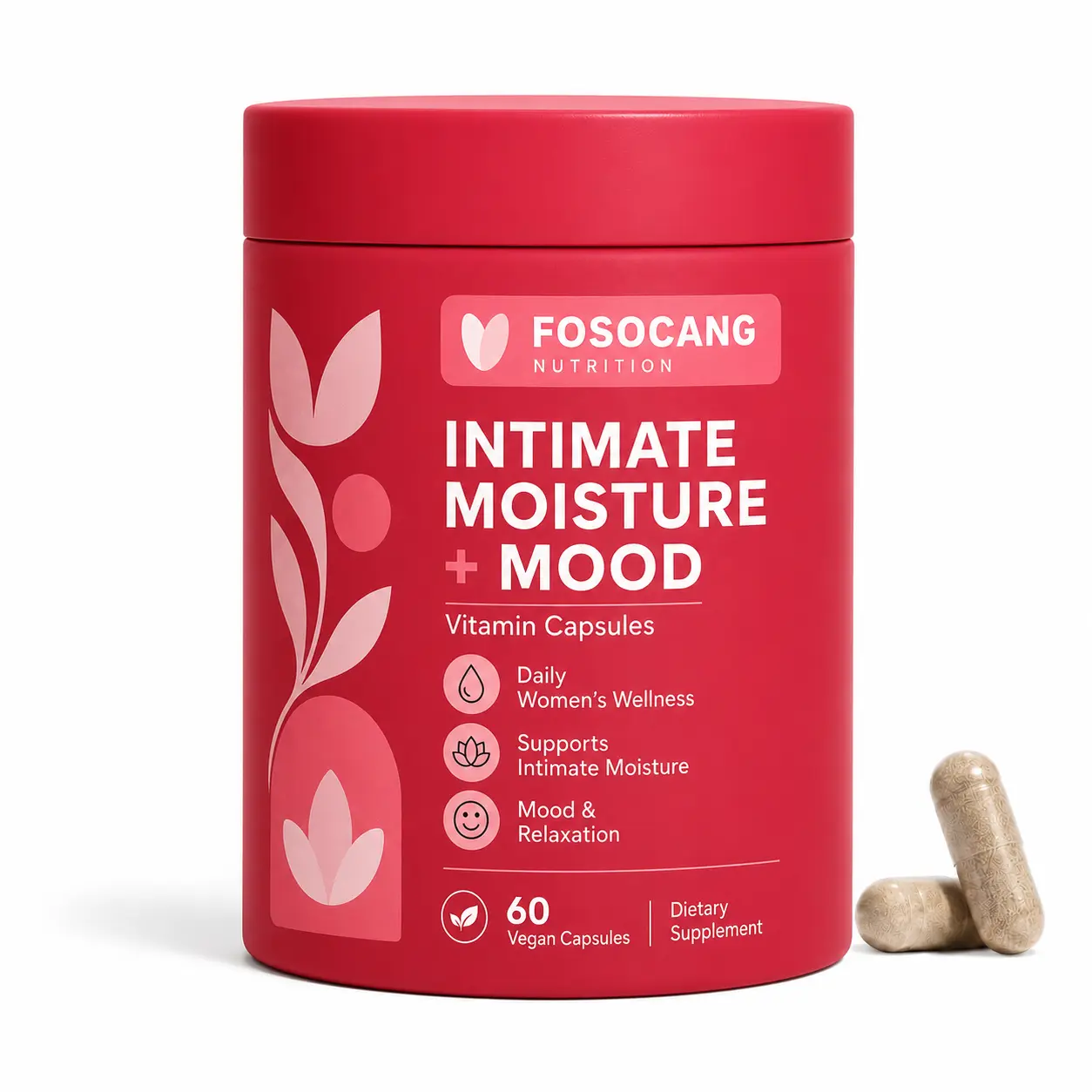 FoSoCang - VaginalMoisture & Mood Capsule / Healthcare,Dietary,Bathroom,Vitamin,Supplement,Fitness