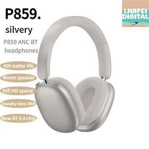 DigitalPlus AirPods Max ANC Noise Reduction Bluetoothe Headphone Over Ear Big Earphones Hifi Headsets With Magnetic Earmuffs