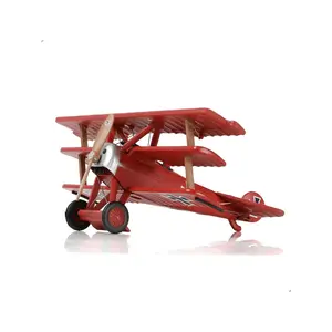 Airplane model Fokker Dr.1 Red Baron 1/72, metal