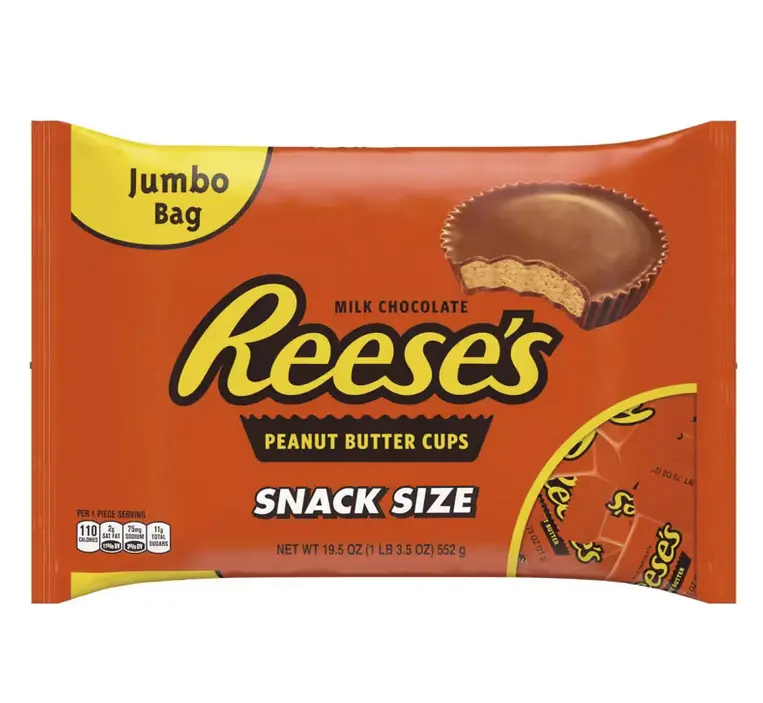 Snack Size Peanut Butter Cups - 19.5oz bag