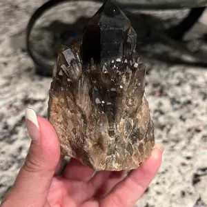 Smoky Quartz Cluster