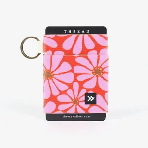 Thread Women's Durable Elastic Stylish Textured Trendy Wallet - Emmeline Style Wallet Card Holder