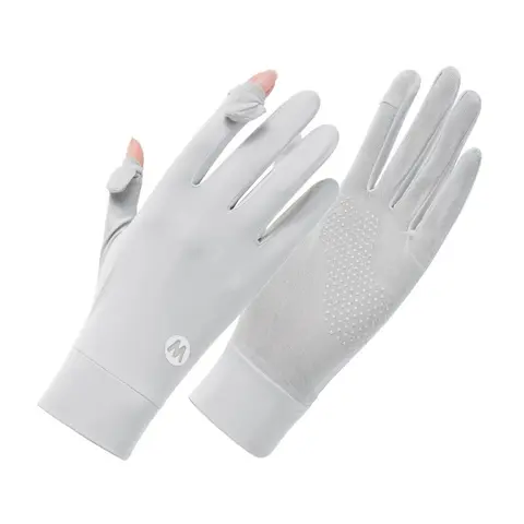 Women's Sun Protection Gloves, Breathable Lightweight Cycling Gloves, Outdoor Sports Gloves for Women, Hand Cover, Breathable Workout Gloves, Outdoor Activity Gloves