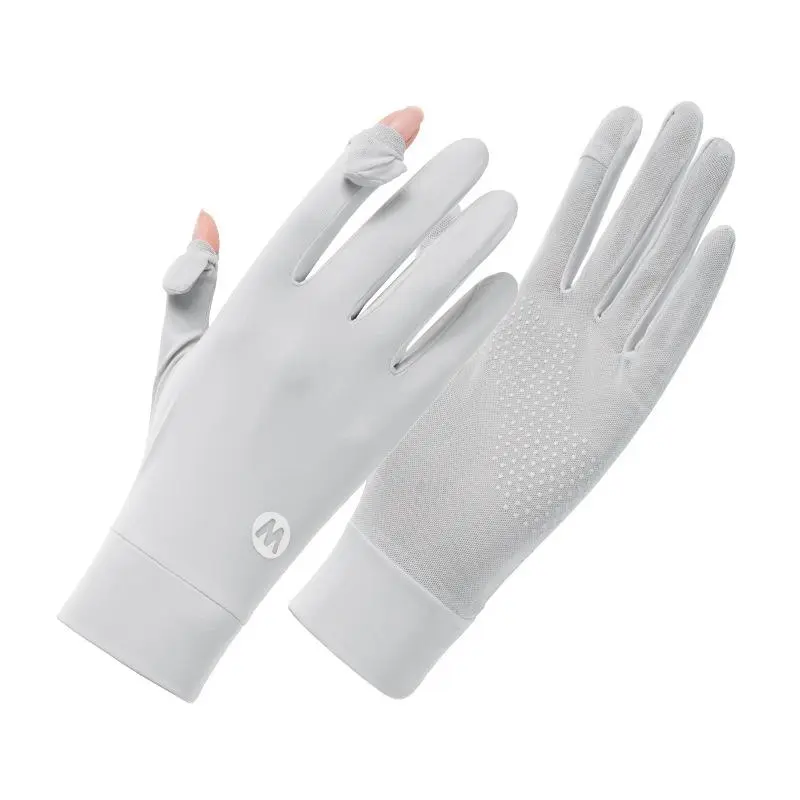 Women's Sun Protection Gloves, Breathable Lightweight Cycling Gloves, Outdoor Sports Gloves for Women, Hand Cover, Breathable Workout Gloves