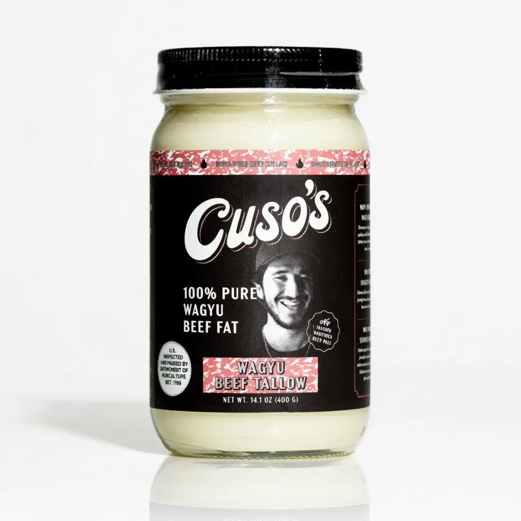 Cuso’s Wagyu Beef Tallow – Ultimate Cooking Fat for Searing, Frying & Roasting