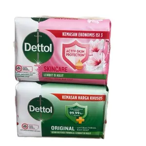 Dettol Anti Bacterial Original Soap 100g (2 or 4, or 6 or 12 Pack Dermatologically Tested Body Care Body Wash Comfort Skin Repair Cleansing Cleanser Hydrating twin pack Gentle Soothing Moisturizer