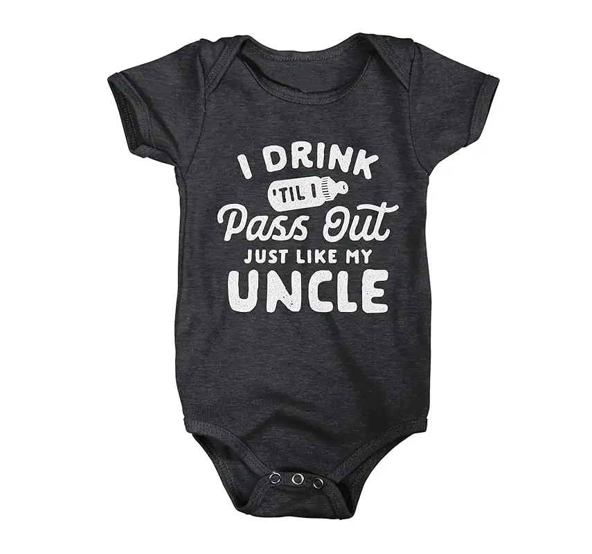 Newborn Onesies I Drink Til I Pass Out , Cute Baby Onesie, Baby Shower Gift, Grandparent Baby Announcement Onesie, Baby Clothes, Coming Home Cute Outf