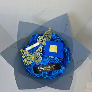 Congratulations You Did It. handmade Eternal Roses Bouquet for Graduation gifts.