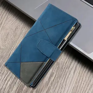 For Samsung Galaxy Z Fold 7 5G 2025 9-Card Zipper Flap Wallet Leather Case For Galaxy Z Fold 6 5 4 3 Case Z Fold7 Luxury Cover