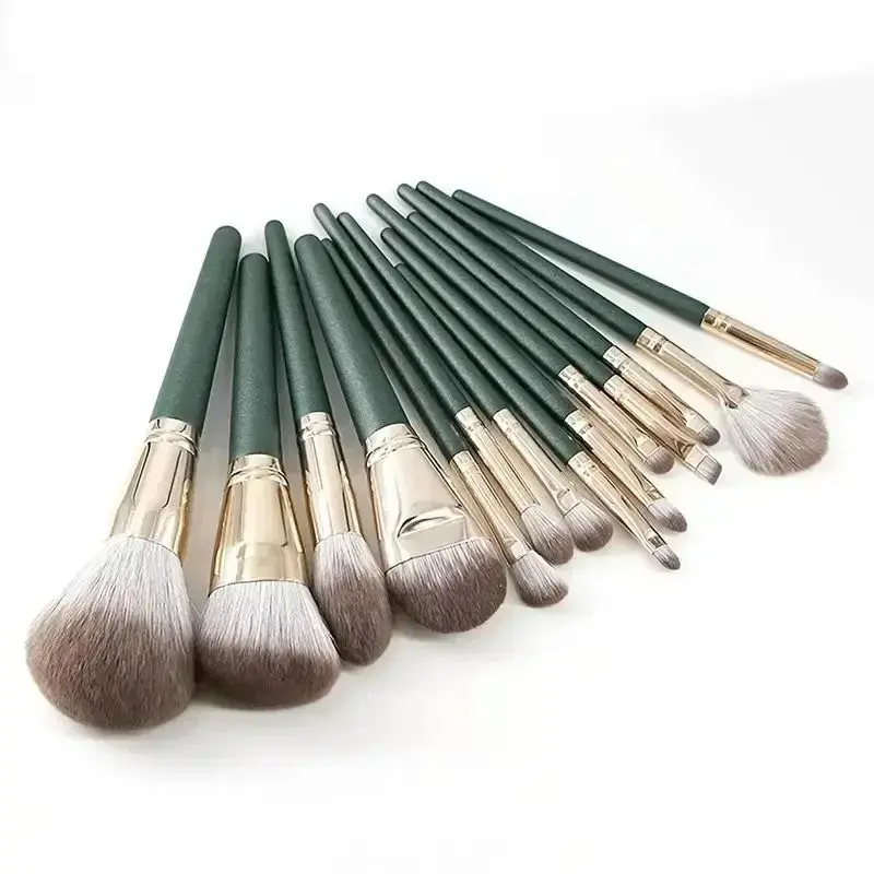 14-Piece Makeup Brush Set, Large Soft Fluffy Eyeshadow Foundation Brushes, Women's Cosmetics Powder Blush Mixing Beauty Tools, Multifunctional Makeup Brushes