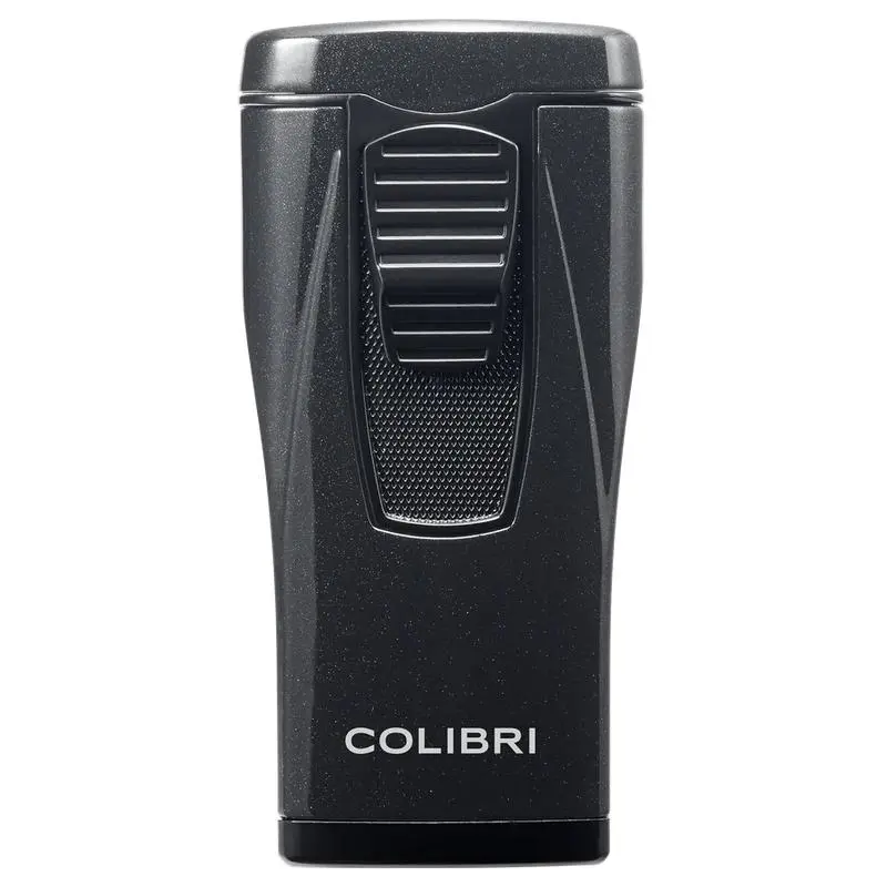 Colibri Monaco Triple Jet Lighter Metallic Black