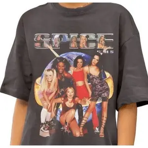 [Sale Up To 40%] Stylish Unisex Collection Spice Girls shirt T Shirt Tee T Shirt
