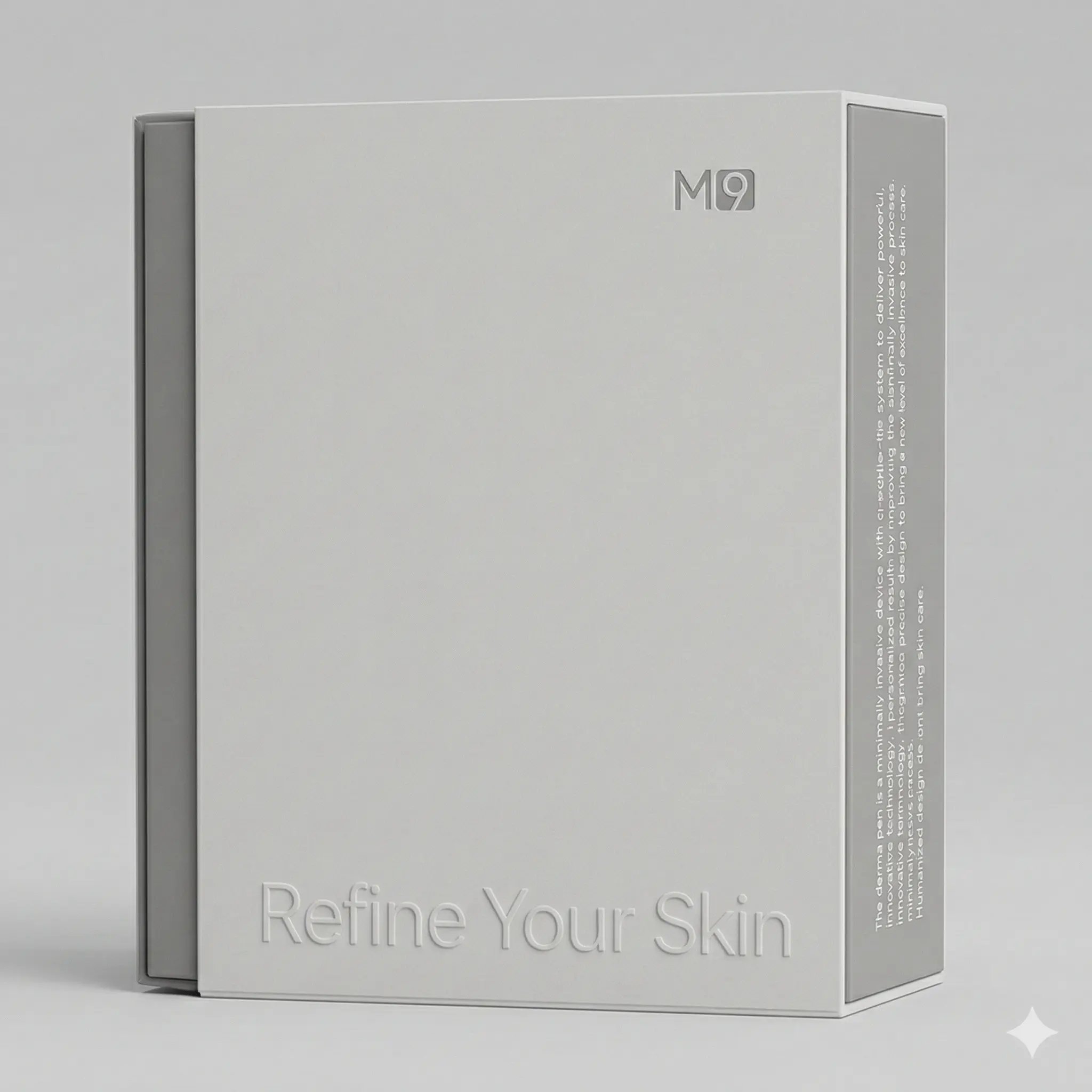 M-Nine Cosmetic Storage Box, multi-functional design, compatible with M-Nine daily set, equipped with storage case