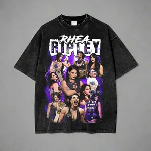 Wwe Rhea Ripley Mami WrestleMania Bootleg wash Shirt, Vintage Bootleg Shirt, Unisex Sport T-shirt Gift, Wrestling Sport Shirt, gift for him and her