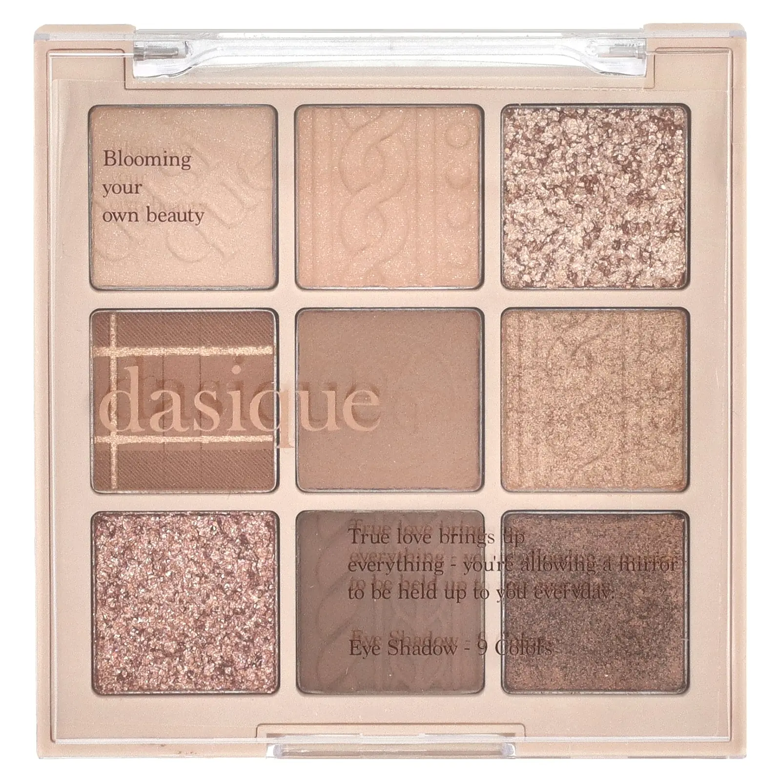 Dasique Eyeshadow Palette, 15 Beige Knit, 1 Count