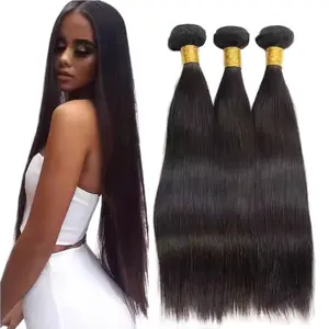 Jerry Virgin Remy Human Hair Weave Bundles - Curly, Straight, Loose Wave - Natural Color - 14,18,22,26In - Unisex, Easy to Apply, Glueless - Ideal for Special Events #Summervibes