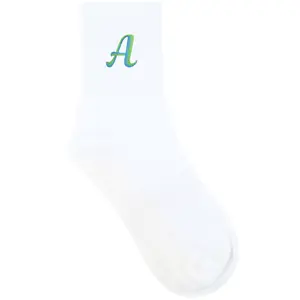 Personalized - Classic Crew Grip Socks: Letter