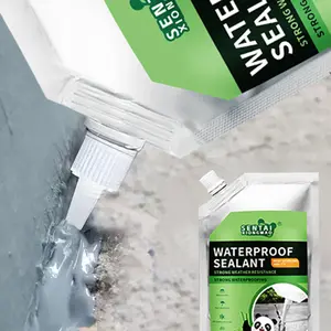 Concrete waterproofsealant, Concrete crack filler,Concrete caulking glue,waterproof Grouting Adhesive,Roof Ground Patching,Caulking Adhesive,Crack Repair,High Elasticity Anti-crack,Wall Gap Grouting Adhesive