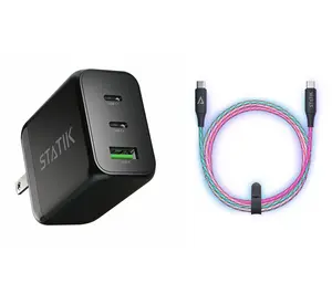 Curv Group 65W GaN Power w/ 100W GloBright Charge Cable