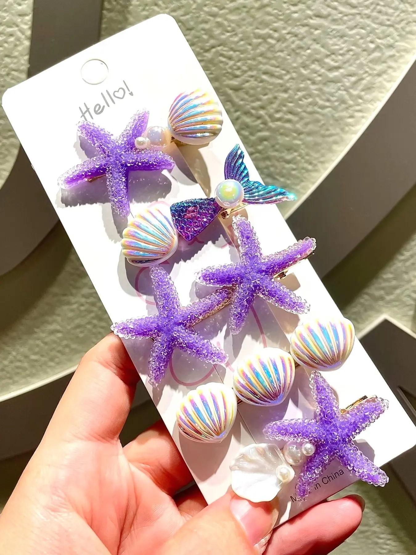 mermaid hair clips - TikTok Shop