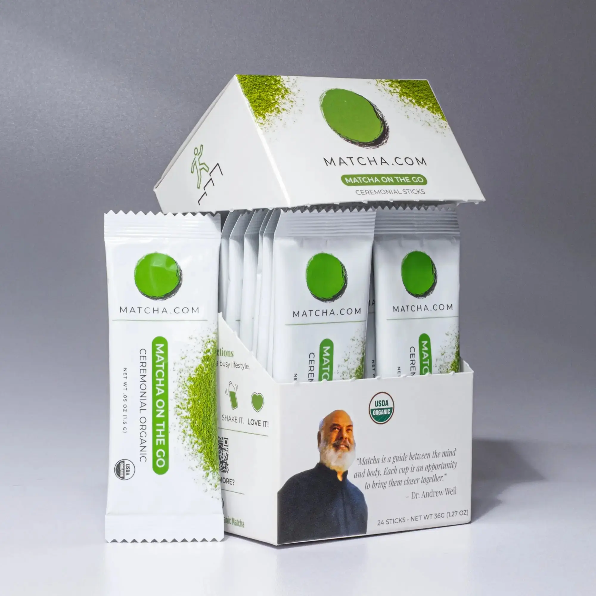 "Matcha on the Go" Organic Ceremonial Stick Packs
