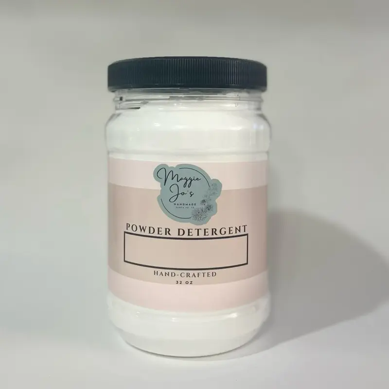 Maggie Jo's All Natural Laundry Detergent - Hand-Crafted Powder Detergent 32 oz Bottle