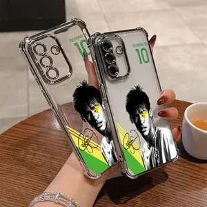 No. 10 trendy football N-Neymar-s- Smartphone Phone Case Suitable for Samsung Galaxy S26 S25 S24 A57 A37 A07 A26 A36 A55 A35 A06 A16 A05 A14 A24 A34 A54 A15 A05S A25 A04e A04 S23 S22 S21 FE Ultra Plus Edge 4G 5G Anti Fall Transparent Soft Back Cover