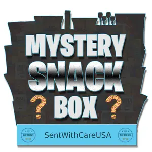 Snack Variety Box - Surprise Snack Box - Assorted Candy, Chips & Treats | Fun Gift Care Package for Students & Families