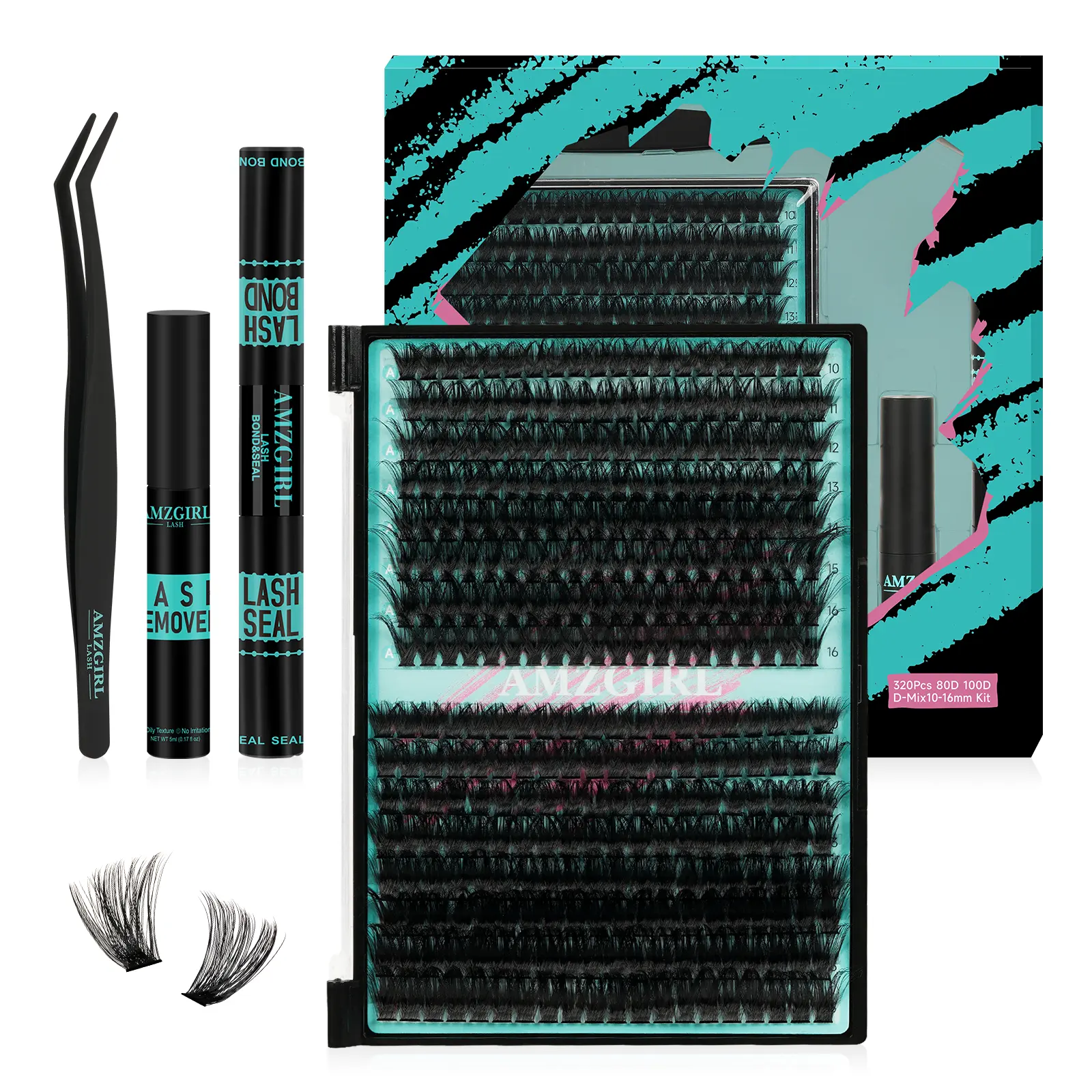 320pcs 80+100D 10-16mm Kit