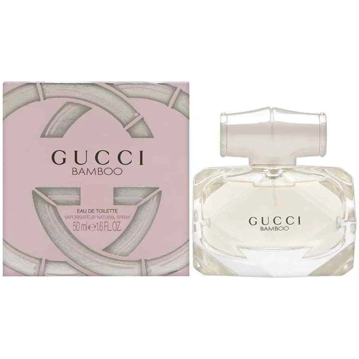 GUCCI Bamboo Aromatic Gourmand Fragrance for Women - Casual, Elegant, Jasmine-Themed, Packaged Eau de Toilette (EDT) with Aromatic Bergamot, Floral-Sweet Vanilla Musk Scent, 1.6 fl oz, New in Box, Casual Women's Fragrance