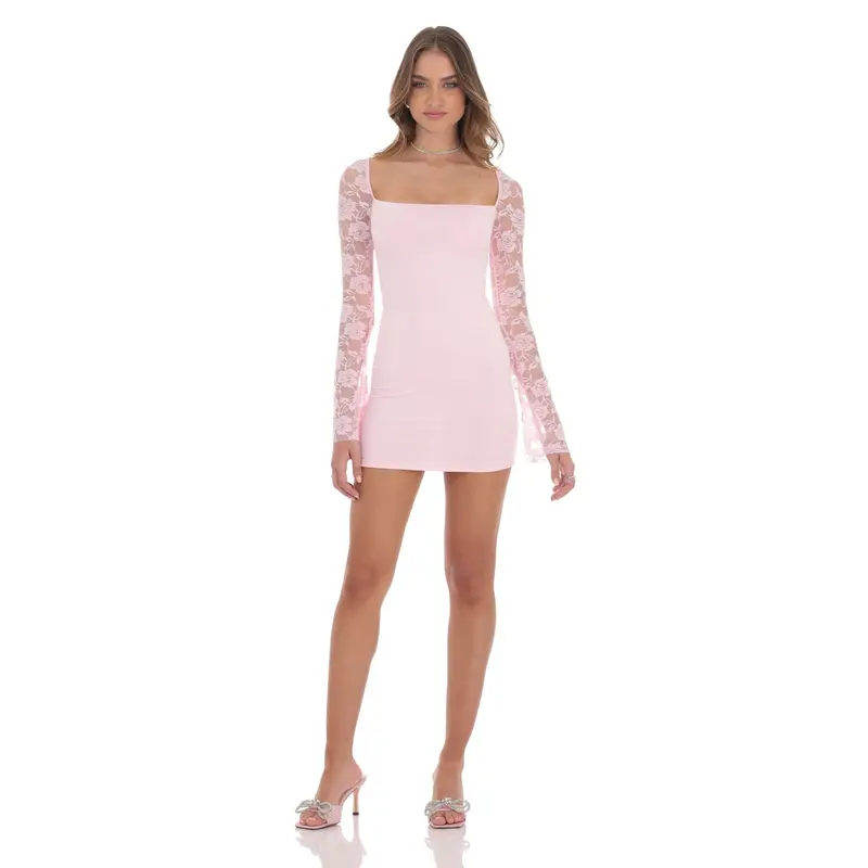 lulus pink floral dress - TikTok Shop