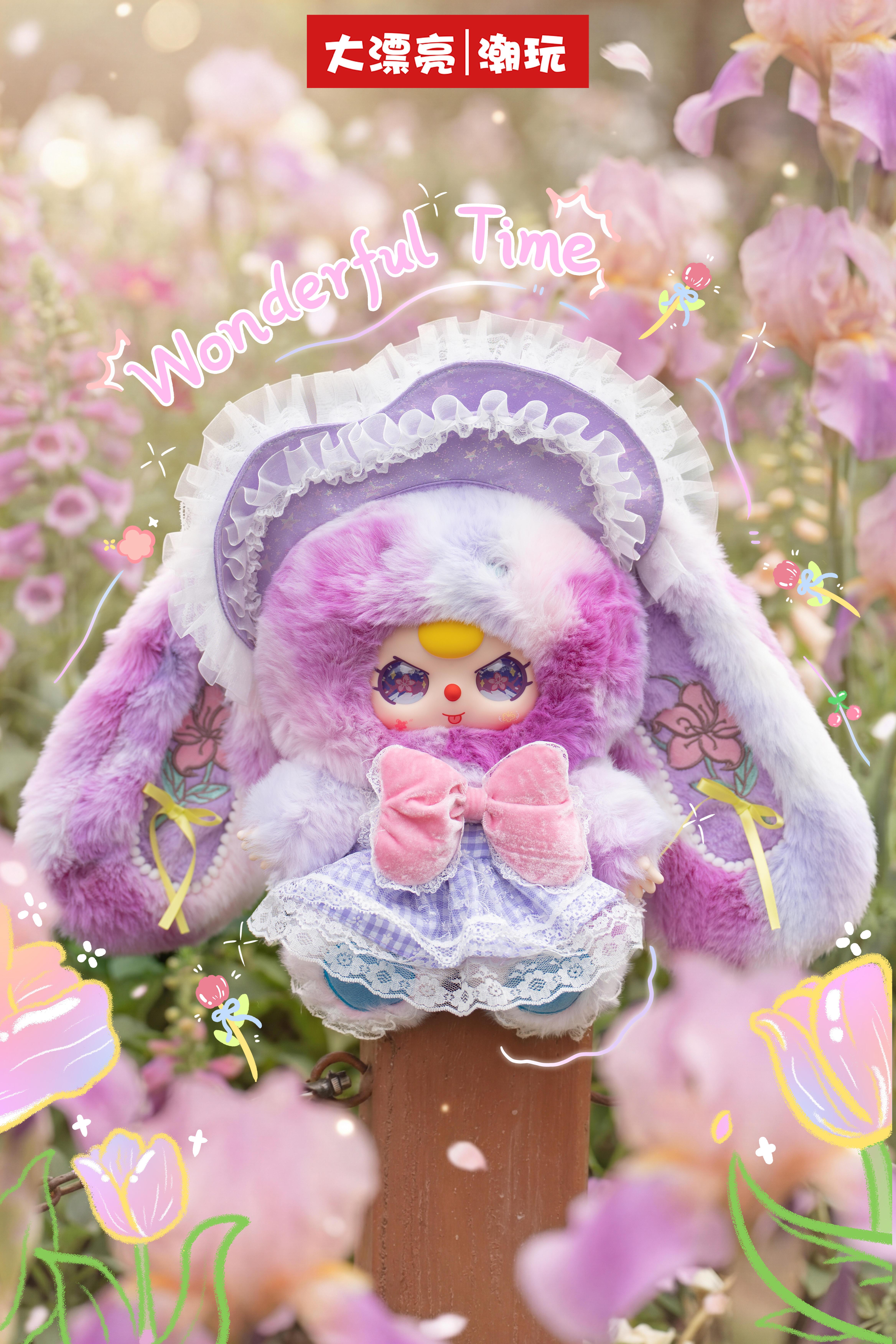 BabyThree Sun Blossom 400% Doll collection， Stuffed Anima，Backpack or clothing decoration，Soft Furry Collectibles，Stuffed Animal，