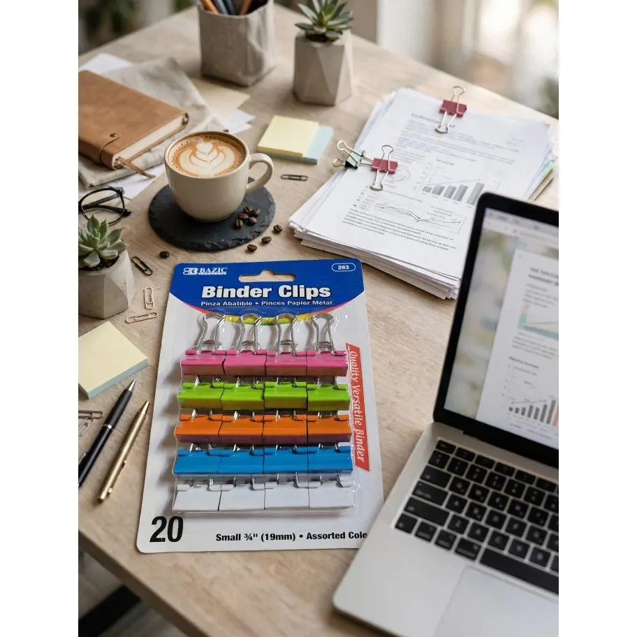 Papper Binder Clips -