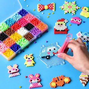 DIY Water Beads, 1 Set Water Beads Handmade Water Sticky Beads Play Set, Teenager's Creative Handmade Educational Toys, Beading Making