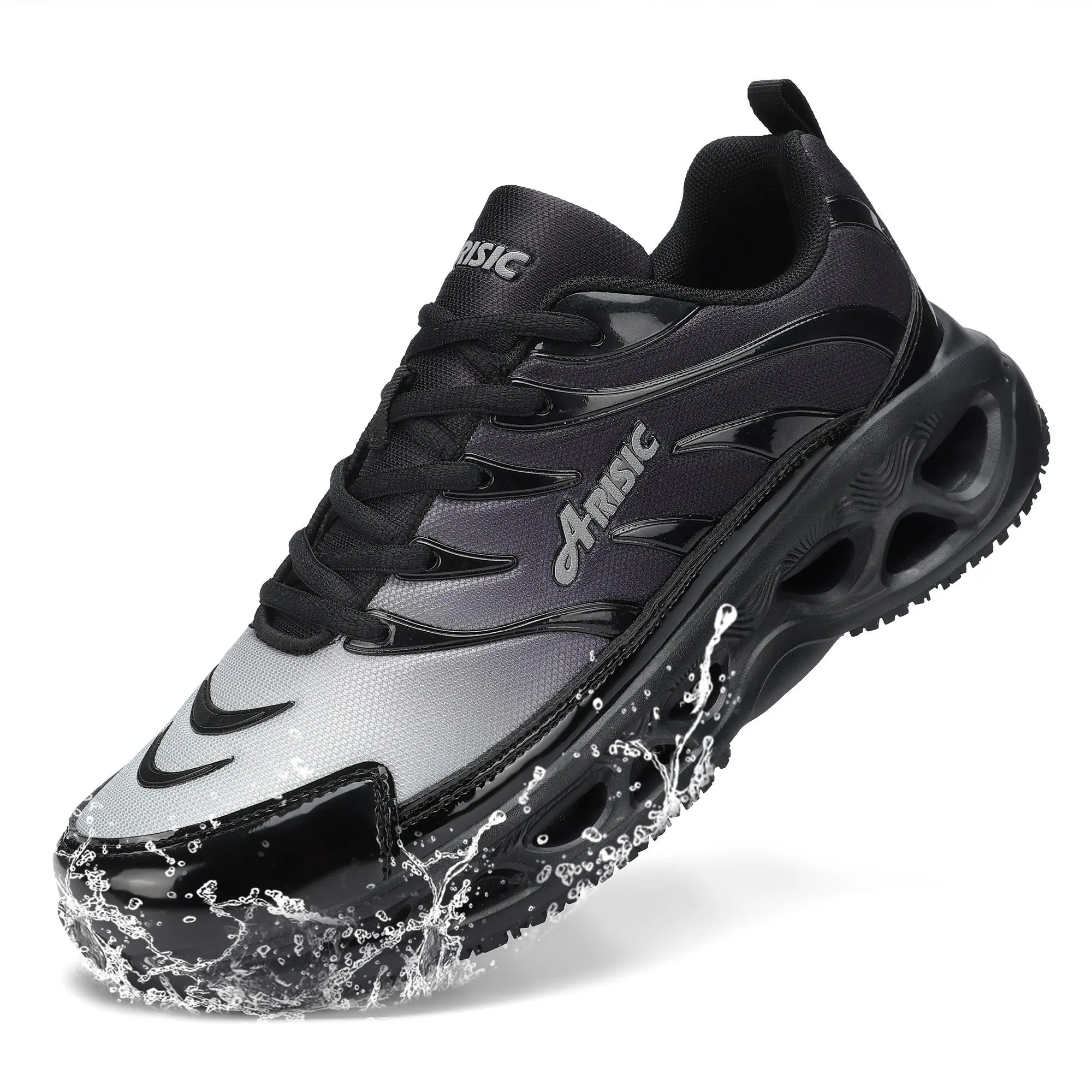 Non Slip Work Shoes for Men & Women Waterproof Slip Resistant Kitchen Chef Sneakers Lightweight Comfortable Food Service Restaurant Walking Shoes Breathable Casual Footwear
