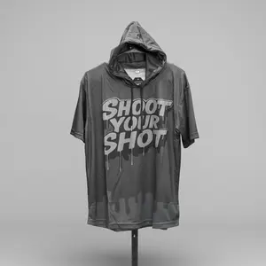 Blackout Drip LW SS Hoodie- NOW