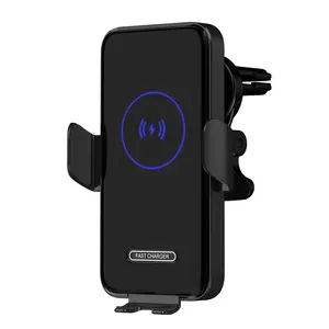 Wireless Car Charger 15W Fast Charging Auto Clamping Car Charger Phone Mount Phone Holder fit for iPhone &Samsung Galaxy S24 Ultra S23 S22 S21