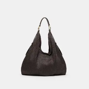 Dolce Vita MIRIEL TOTE CHOCOLATE RAFFIA