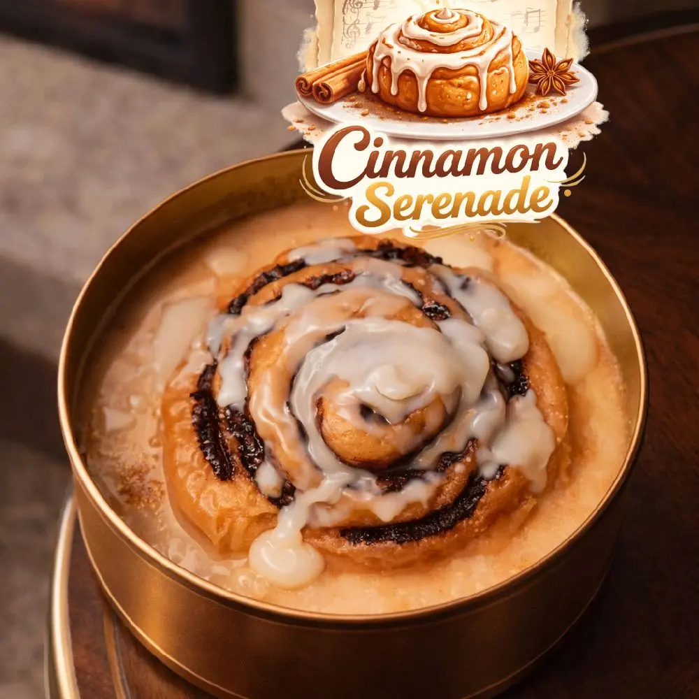 Cinnamon Serenade Wickless Candle - Rich Cinnamon Flavor for Cozy Atmosphere