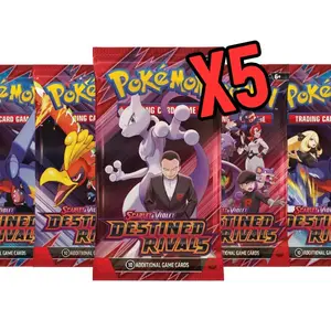 Destined Rivals 5-Pack Non-Sports Trading Card Booster Packs