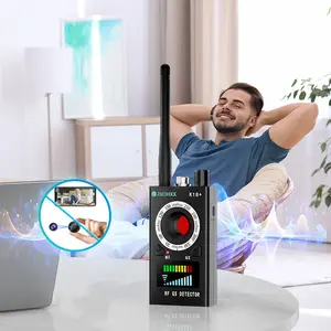 JMDHKK Hidden Camera Detectors,Car GPS Tracker Detector,Cameras Detector,Bug Detector,RF Signal Detector ,Pinhole Camera Detector ,Optical Hidden Camera Detector, For Hotel, Meeting, Car, Travel Privacy Protection (Black)