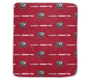 Pegasus Sports NCAA Repeat Logo Wordmark Ultra Soft Blanket