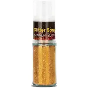 Blue Hair and Body Glitter Spray,Holographic Glitter Highlighter Powder Spray,Festival Glitter Dry Powder Makeup for Clothes,Nail Art Decorations Diamond Dust for Nails