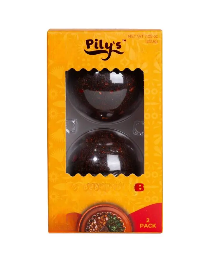 Pily's Birria Bombs 2 Pack - Authentic Mexican Spice Balls for Slow Cooked Meats - Made in the USA - Perfect for Beef, Goat, or Lamb - Simplify Your Birria Prep