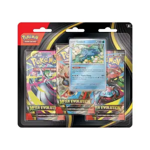 Mega Evolution 3 Pack Blister [Golduck]