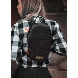 Coffin Backpack | Open Your Mind Before Your Mouth | Forbidden Alchemy