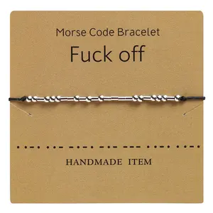 Morse password alphanumeric couple bracelet bracelet, Morse password bracelet bracelet