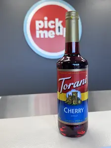 Torani - Cherry Syrup for Soda, Coffee, Water and other beverage flavor soda bar syrup quench it
